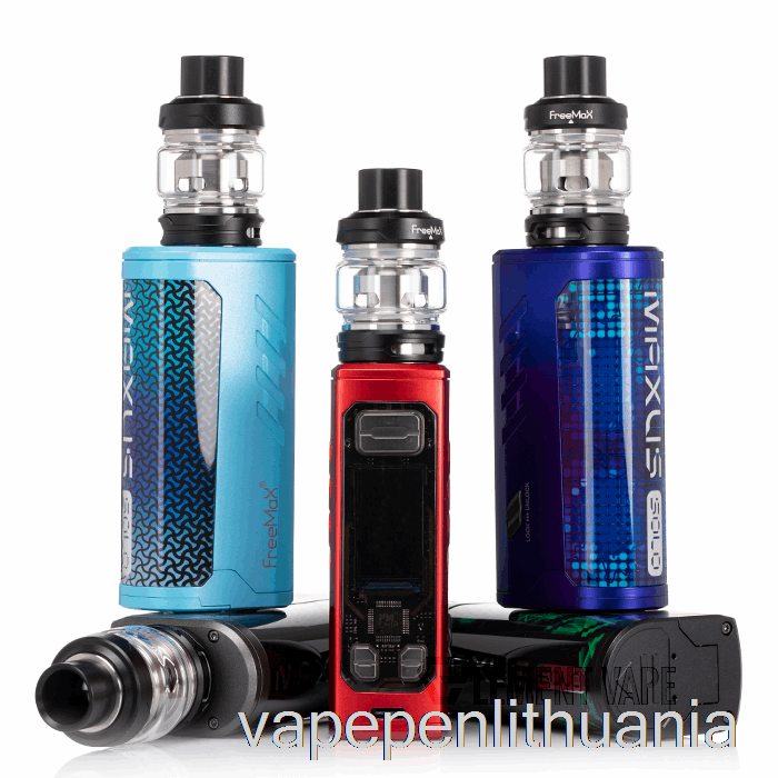 Freemax Maxus Solo 100w Starter Kit Silver Vape Skystis